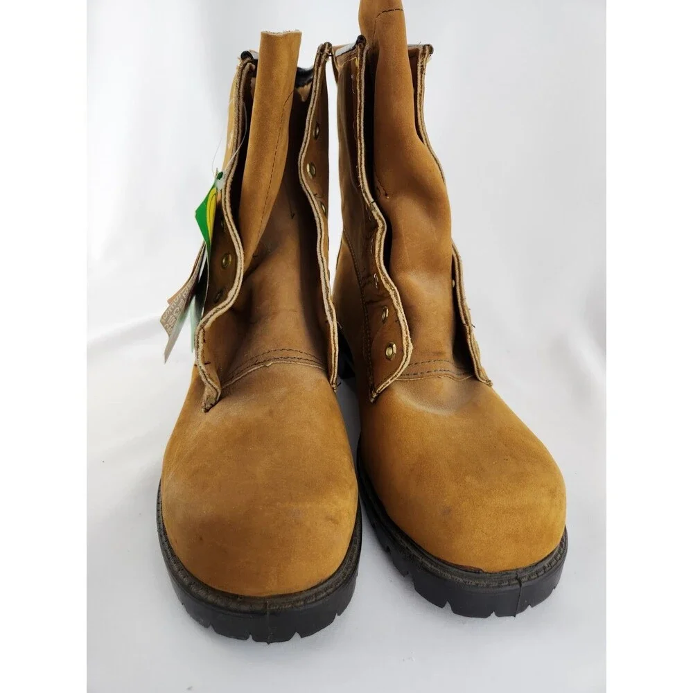 New VINTAGE USA 1980 LEHIGH STEEL TOE  BOOT Insulated Work Construction SZ 12‎ D